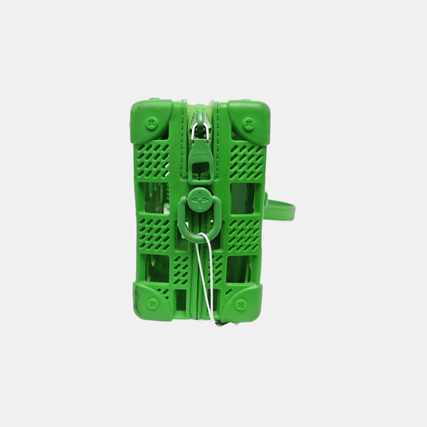 SOFT TRUNK Damier Rubber Green