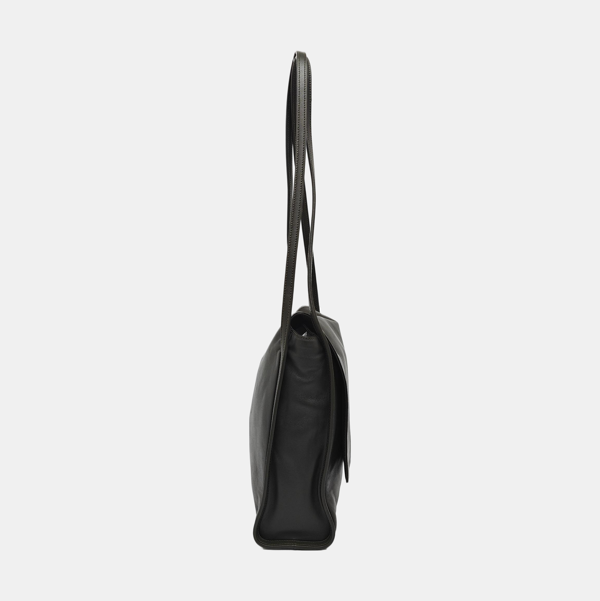Calfskin Shoulder Bag Green
