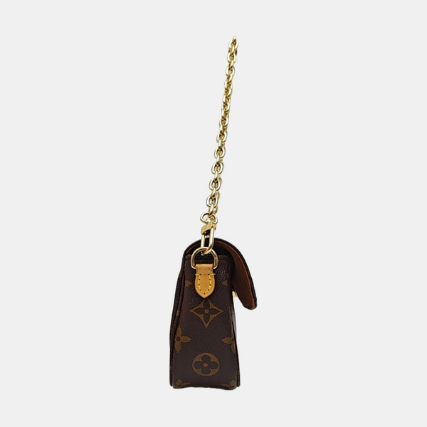 IVY Monogram Coated Canvas Brown