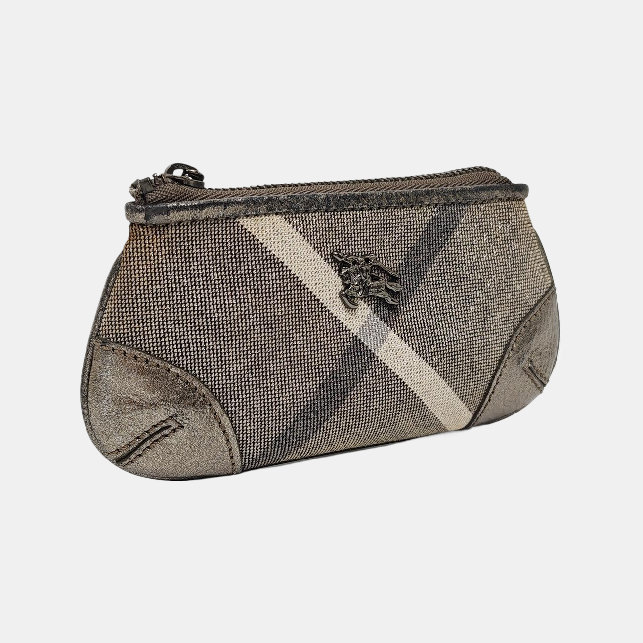 Canvas Clutch Gray