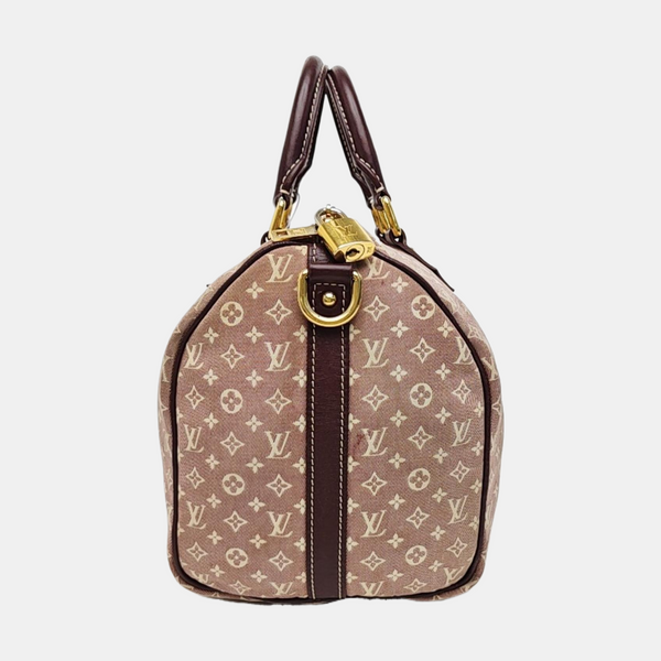 SPEEDY 25 Monogram Canvas Pink