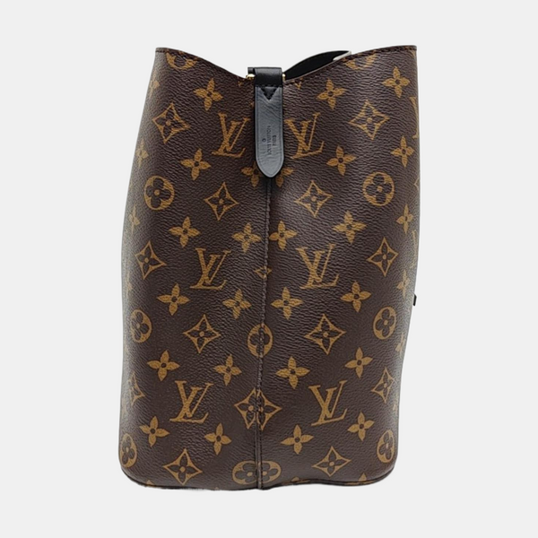 NÉONOÉ MM Monogram Coated Canvas Brown