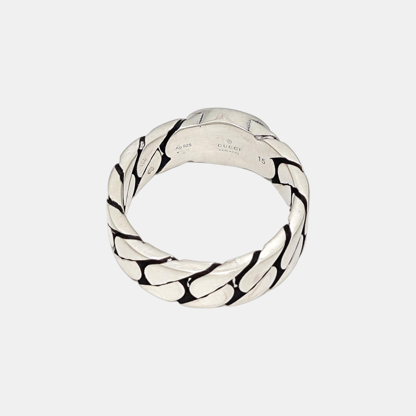 925 Sterling Silver Ring HK 15
