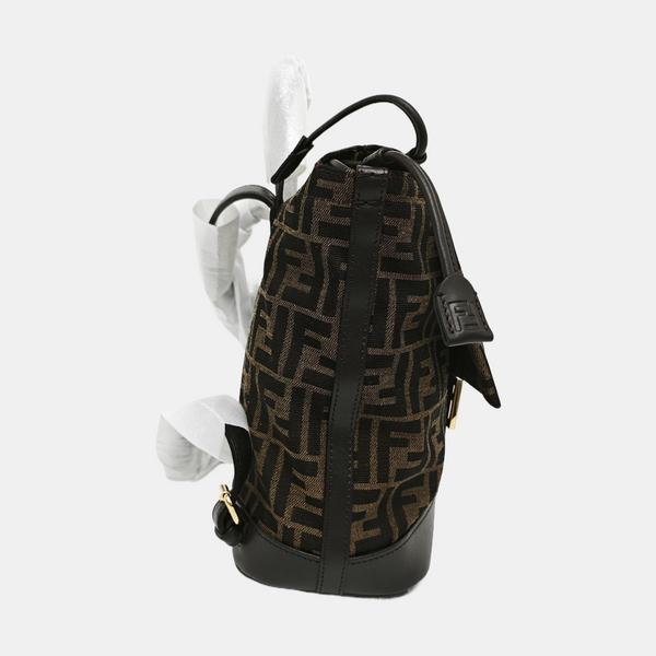 Fabric Backpack Brown