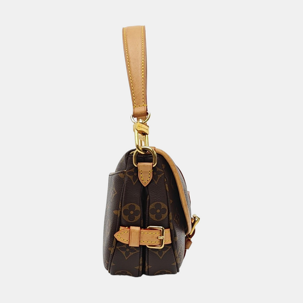 SAUMUR BB Monogram Coated Canvas Brown