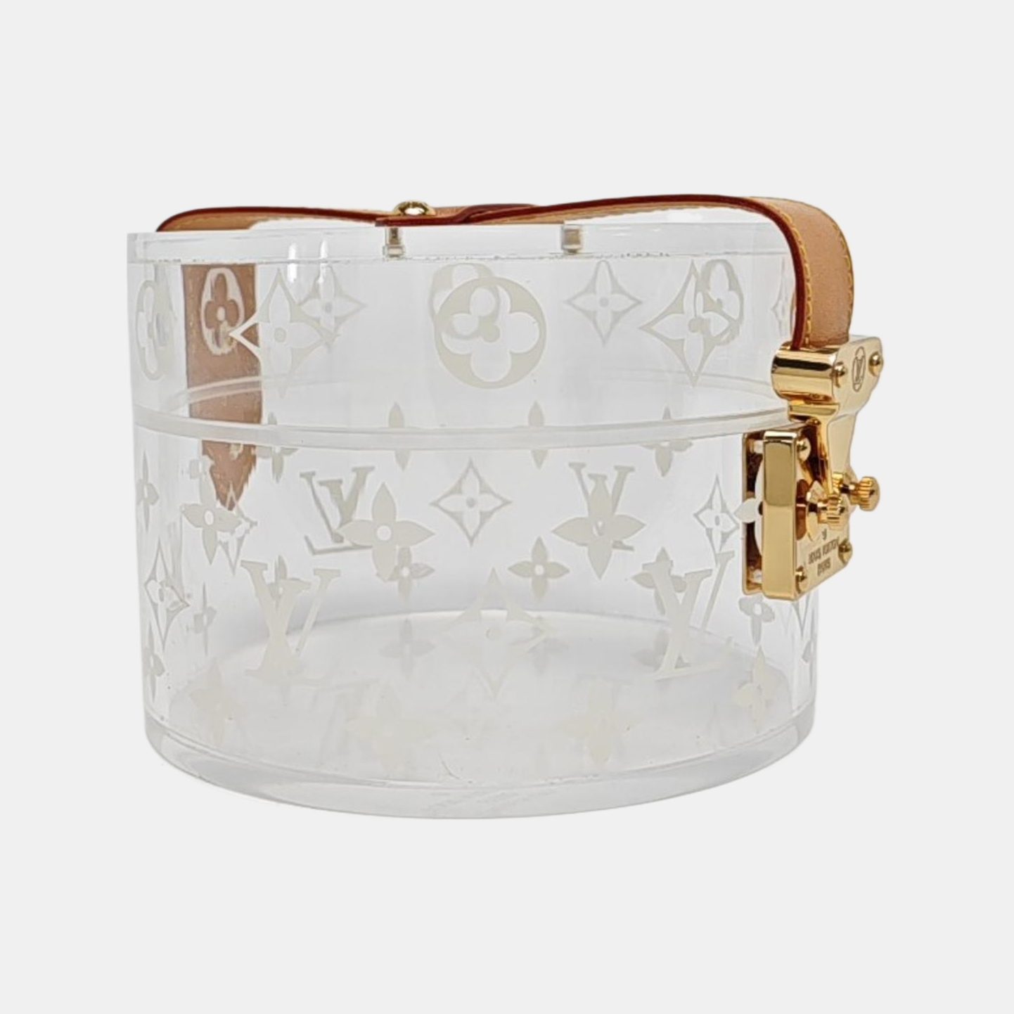 BOX SCOTT Monogram Plastic Clear