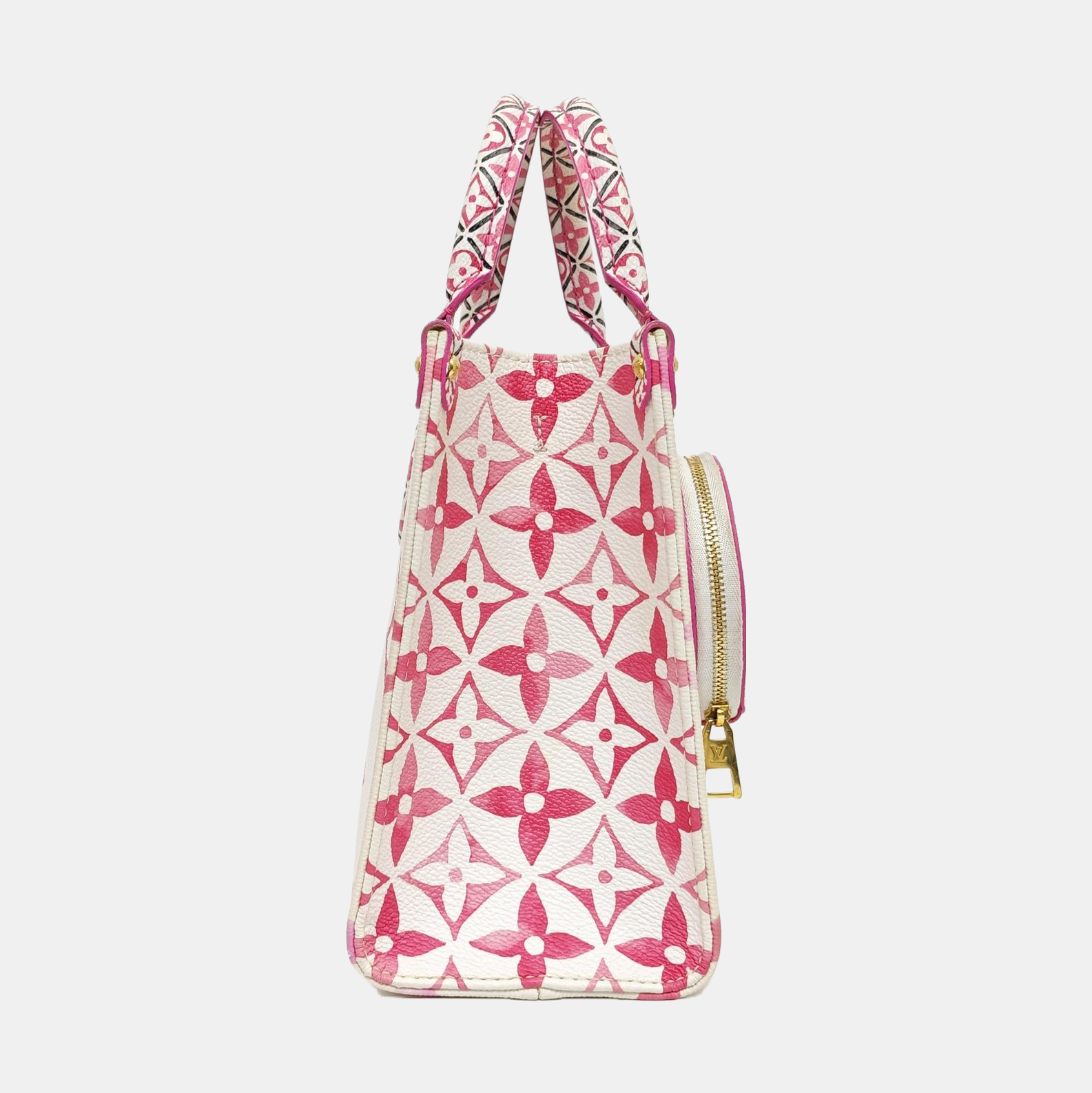 ONTHEGO PM Monogram Coated Canvas White