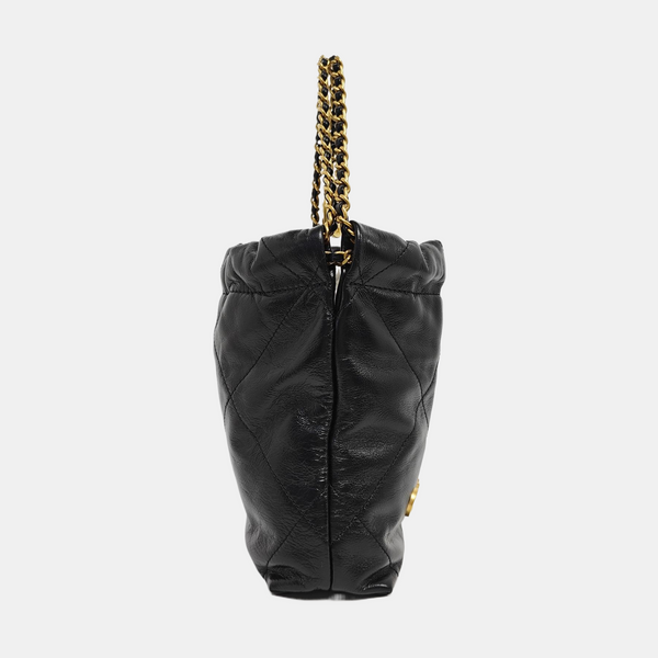 CHANEL 22 Mini Quilted Calfskin Black