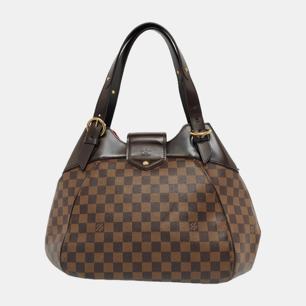 SISTINA GM Damier Ebene Coated Canvas Brown