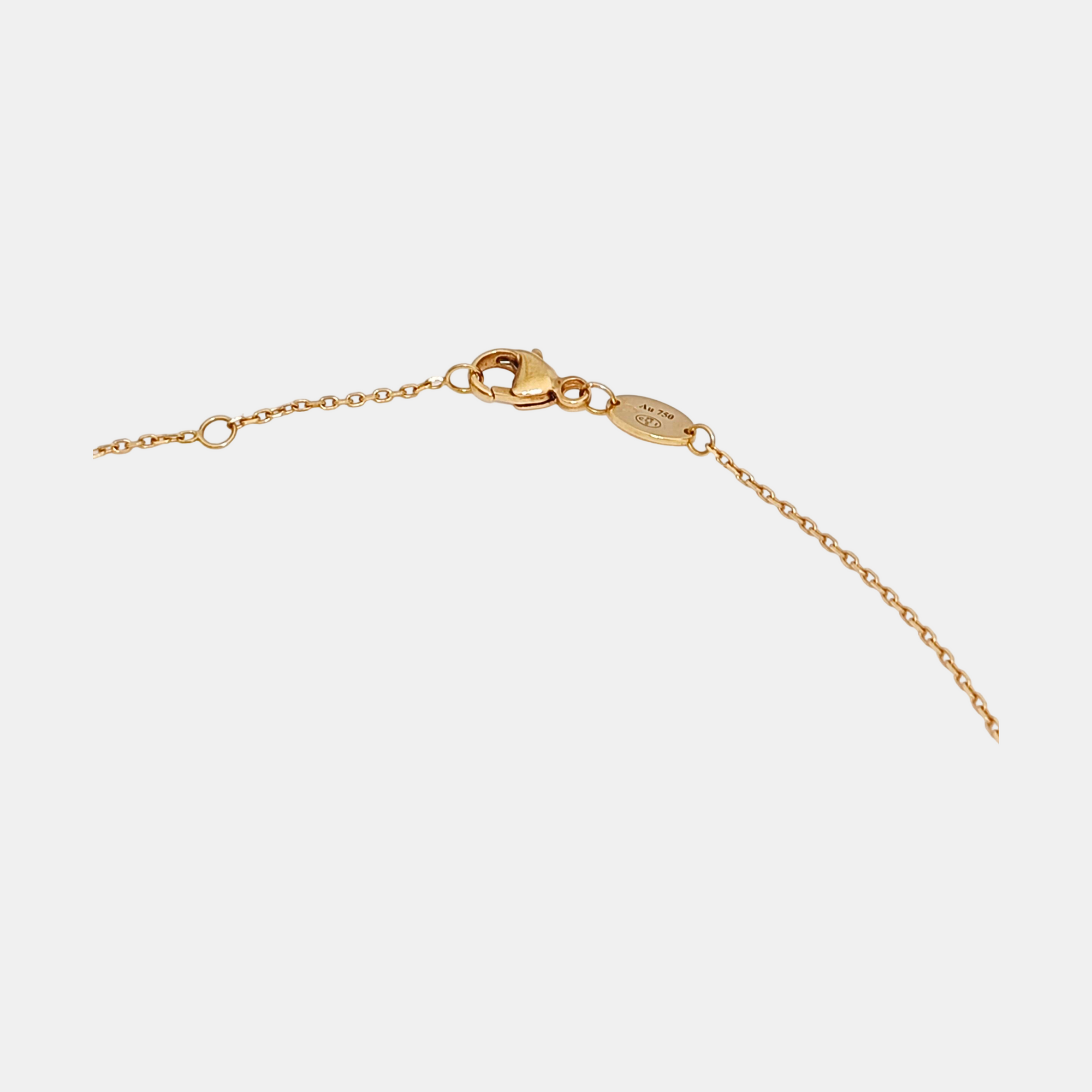 Jeux De Liens 18k Rose Gold Necklace