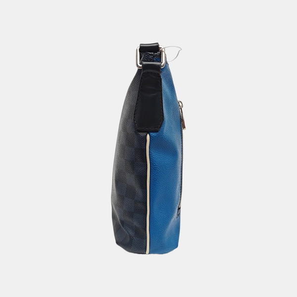 MICK PM Damier Coated Canvas Blue