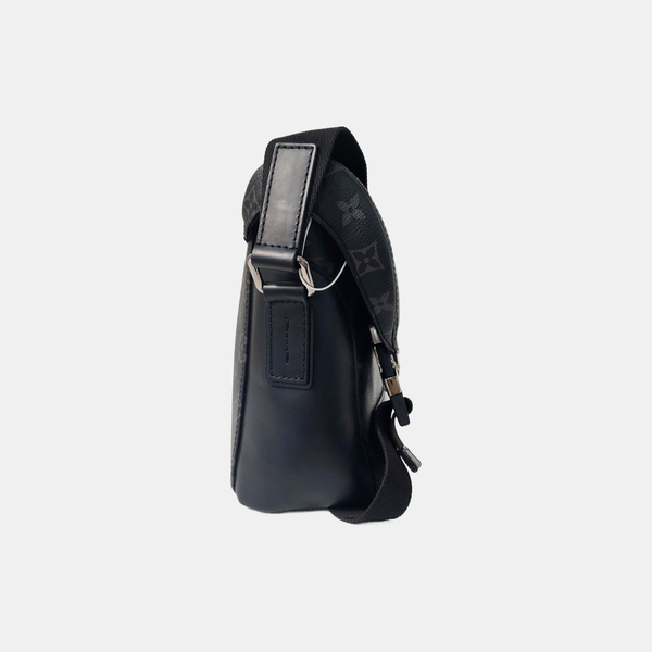 VOYAGER PM Monogram Coated Canvas Black