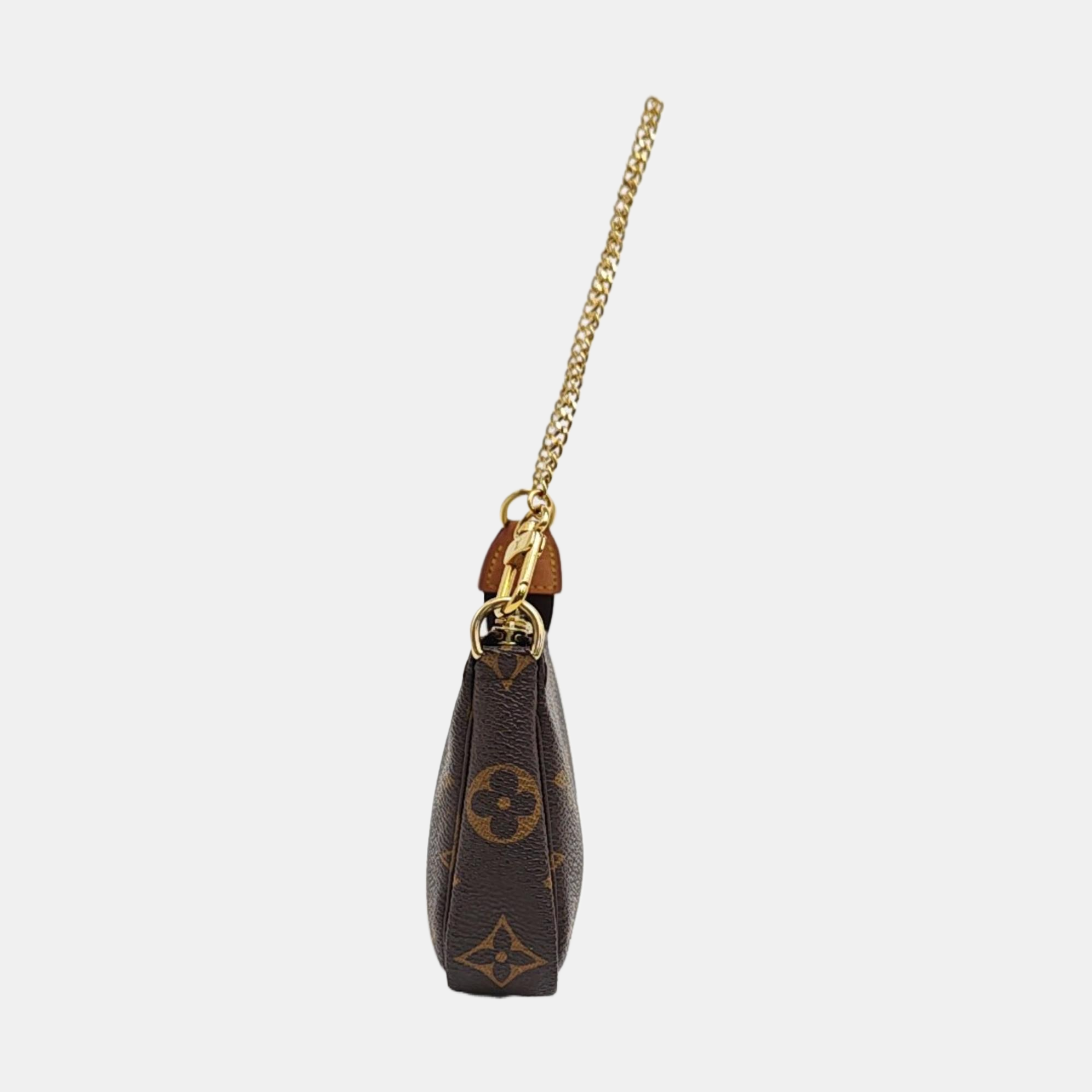 ACCESSOIRES Mini Monogram Coated Canvas Brown