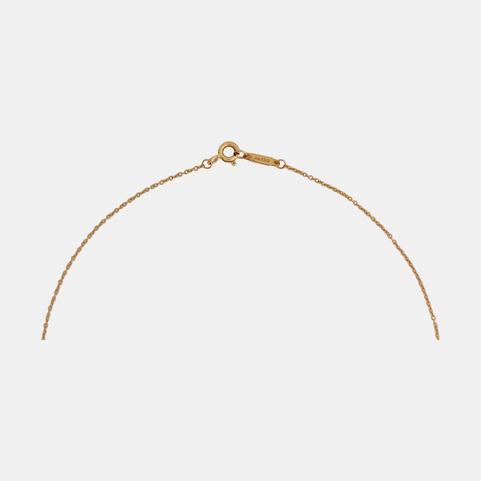 Tiffany T 18k Rose Gold Necklace