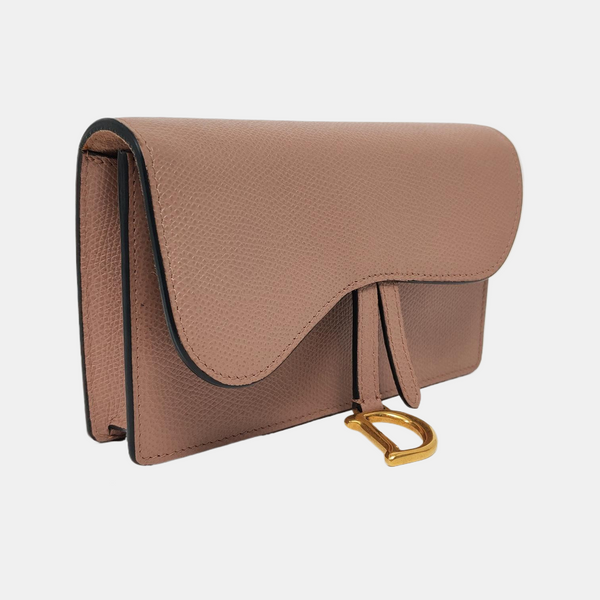 Authenticated pre-owned  Saddle Calfskin Pink - Belt Bag at Looply