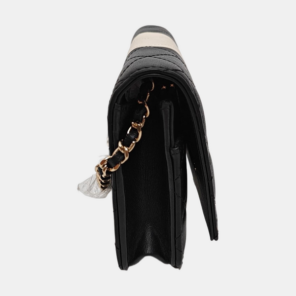 WOC Quilted Lambskin Black