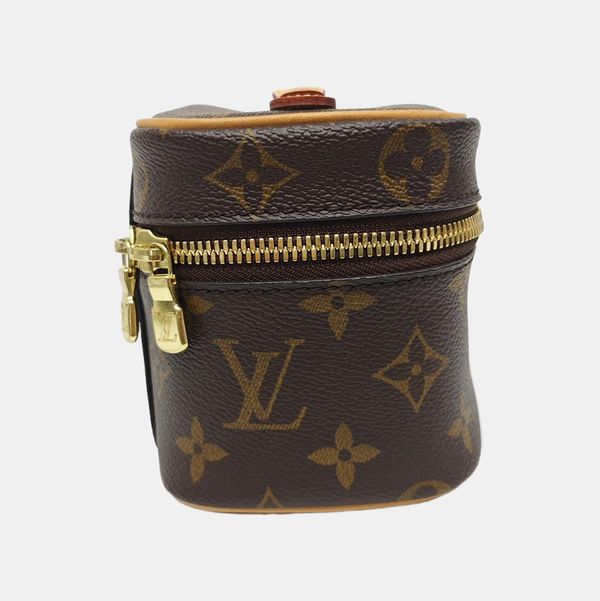 NICE Super Mini Monogram Coated Canvas Brown