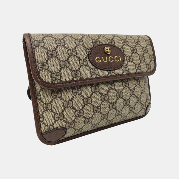 Neo Vintage Monogram Coated Canvas Beige