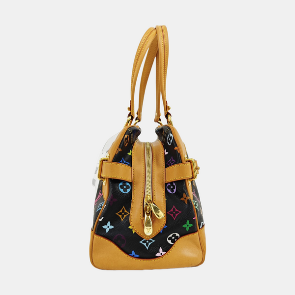 LV × TM CLAUDIA Monogram Coated Canvas Black