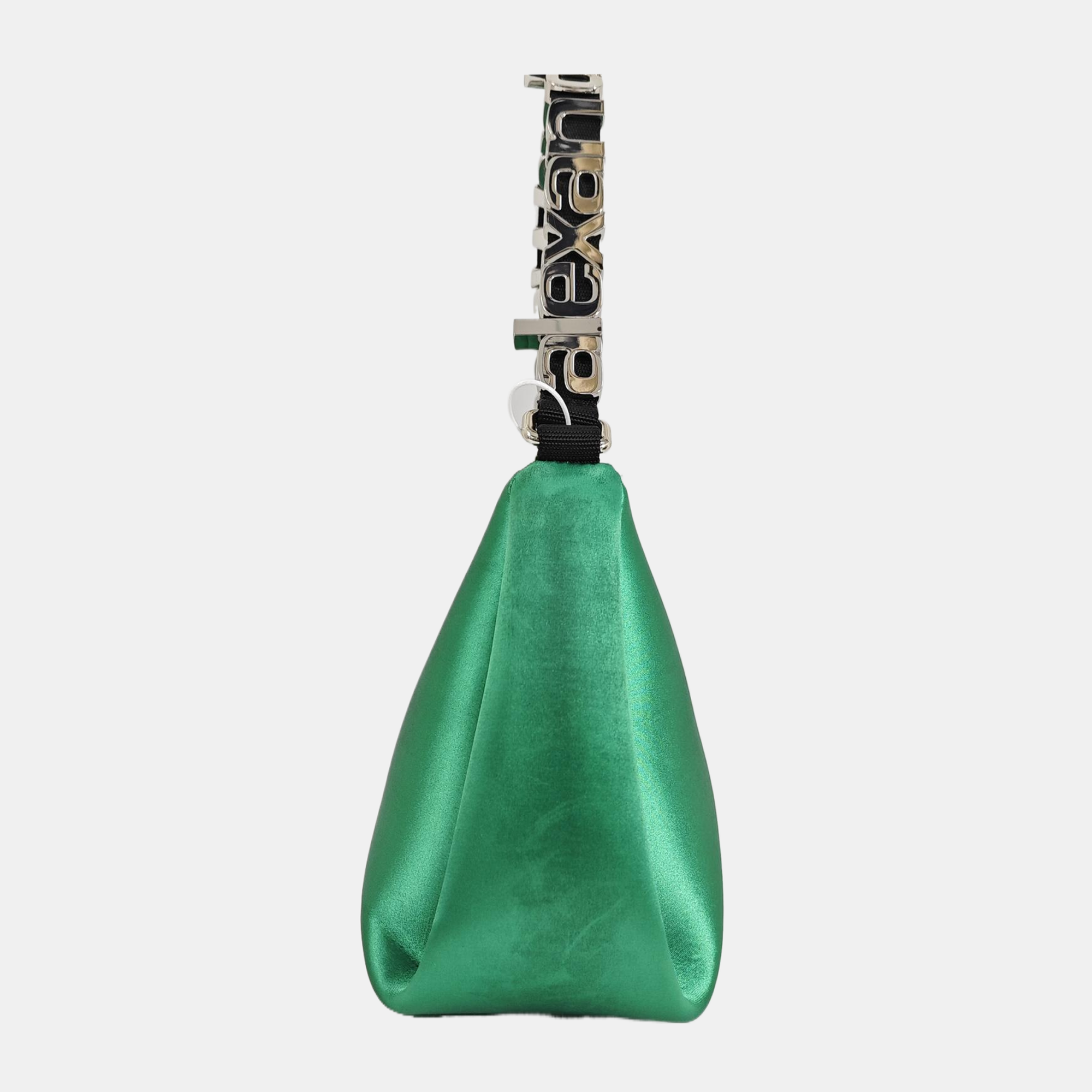 Fabric Top Handle Bag Green