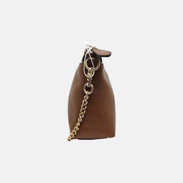 Canvas Shoulder Bag Brown