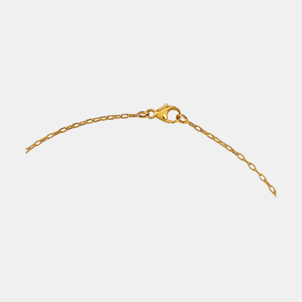 Pop H Metal Gold Necklace