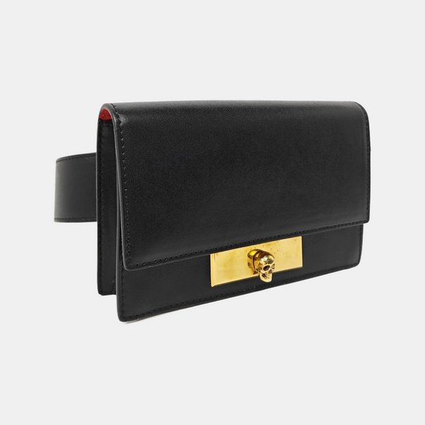 Calfskin Belt Bag Black