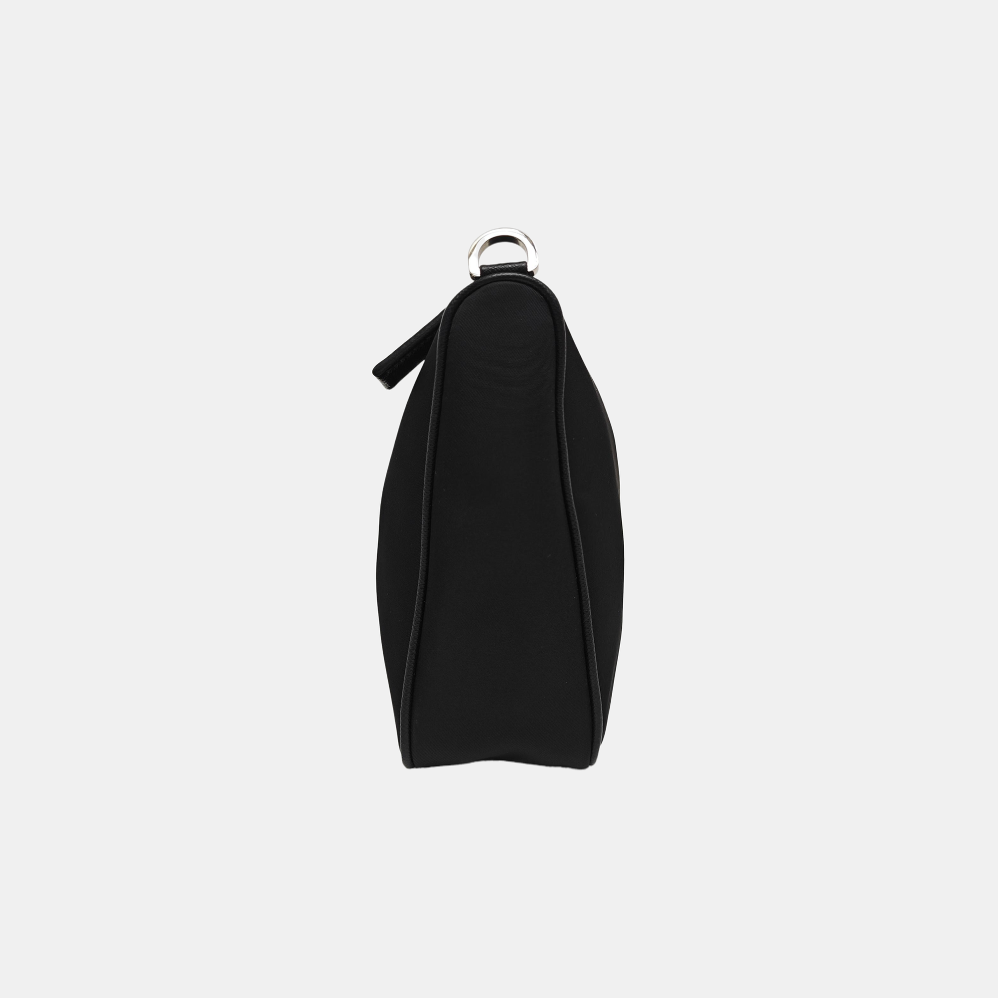 Nylon Crossbody Bag Black