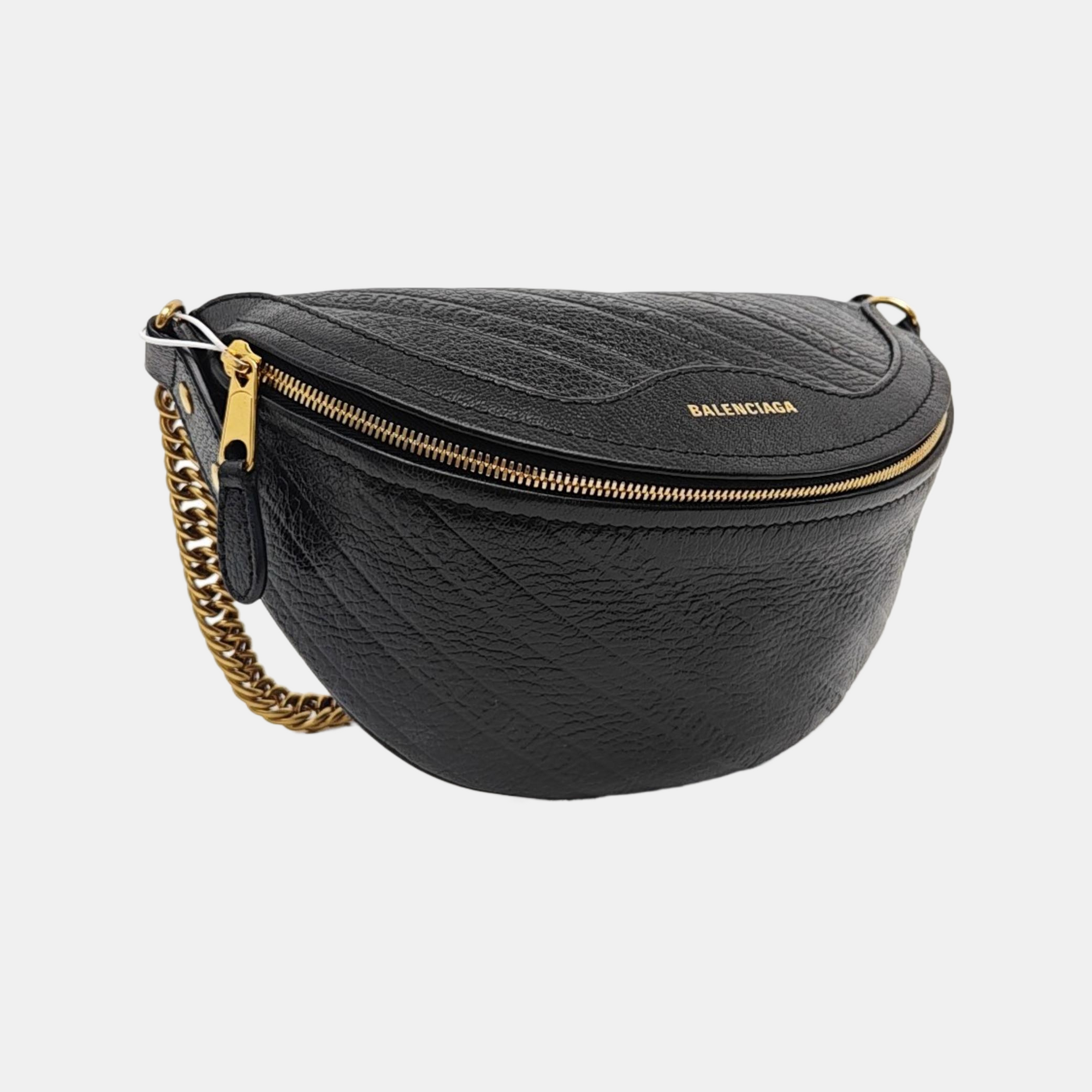 Souvenirs Quilted Calfskin Black