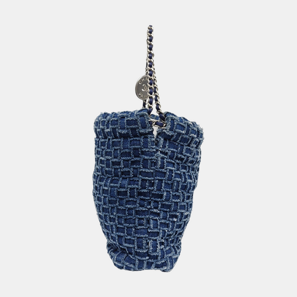 CHANEL 22 Mini Fabric Blue
