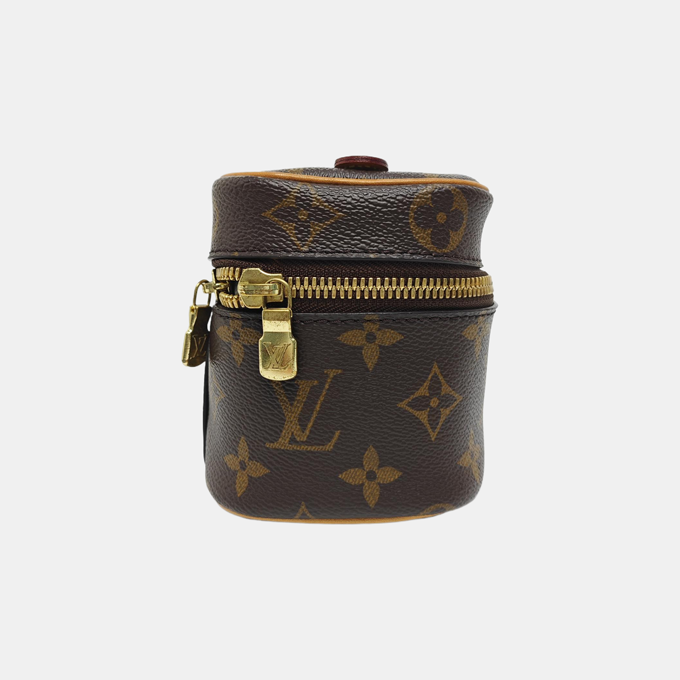 NICE Super Mini Monogram Coated Canvas Brown