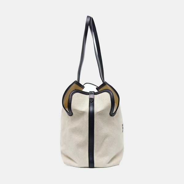 The Belt Medium Fabric Beige