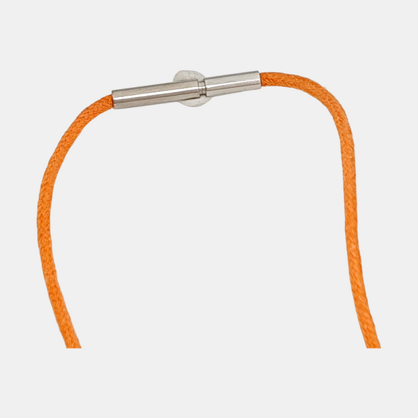 Cage D'h Metal Orange Necklace