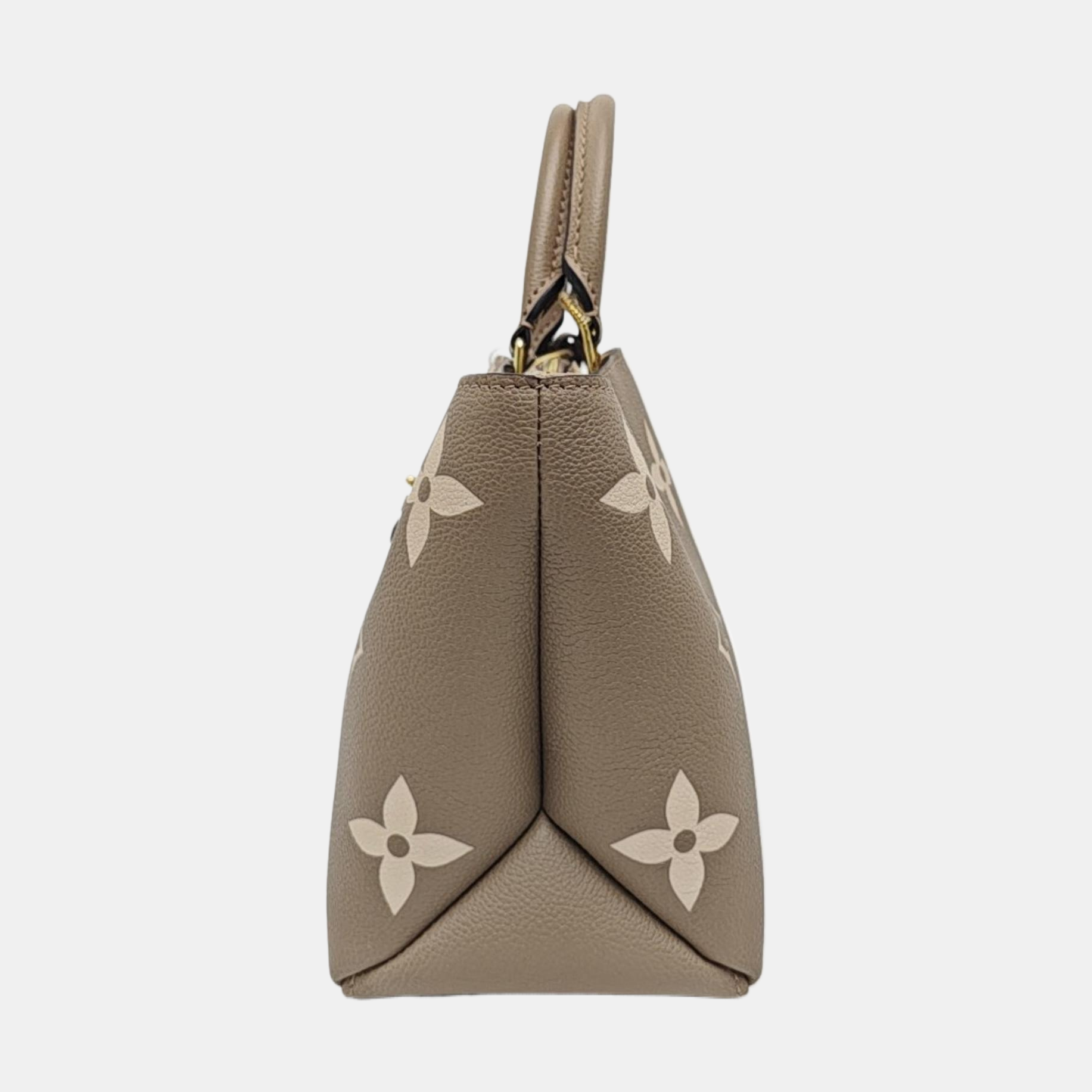 PALAIS PM Monogram Calfskin Gray