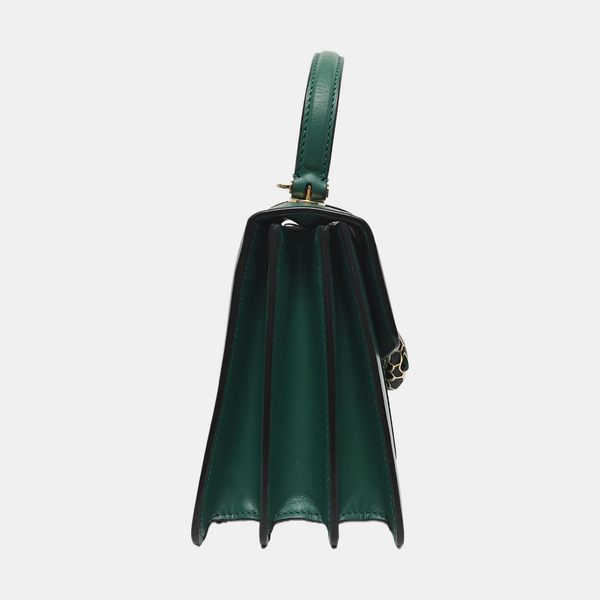 SERPENTI FOREVER Small Calfskin Green