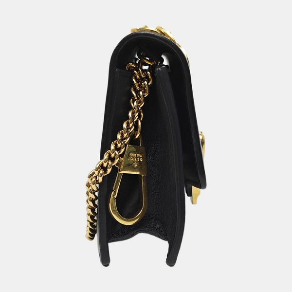Sylvie Super Mini Calfskin Black