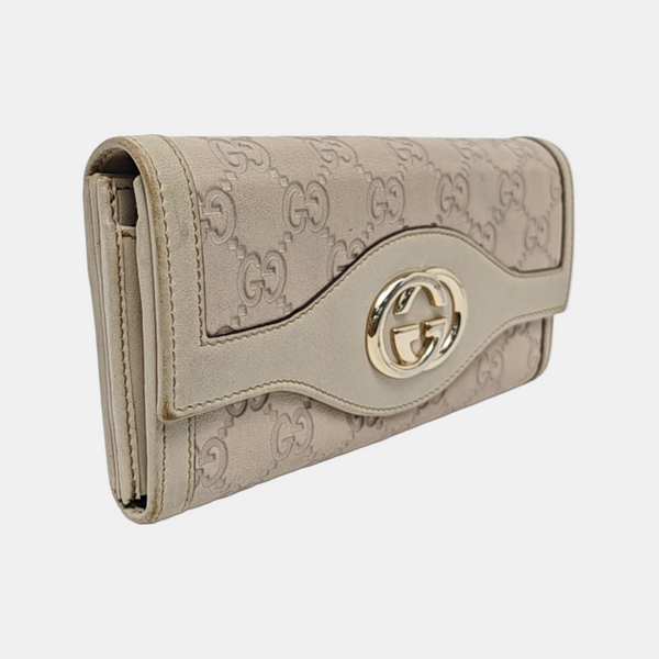 Calfskin Wallet White
