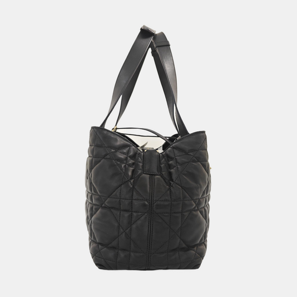 Toujours Medium Cannage Calfskin Black
