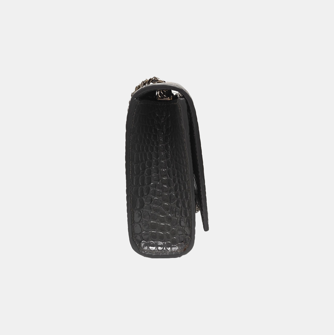 KATE Small Calfskin Gray