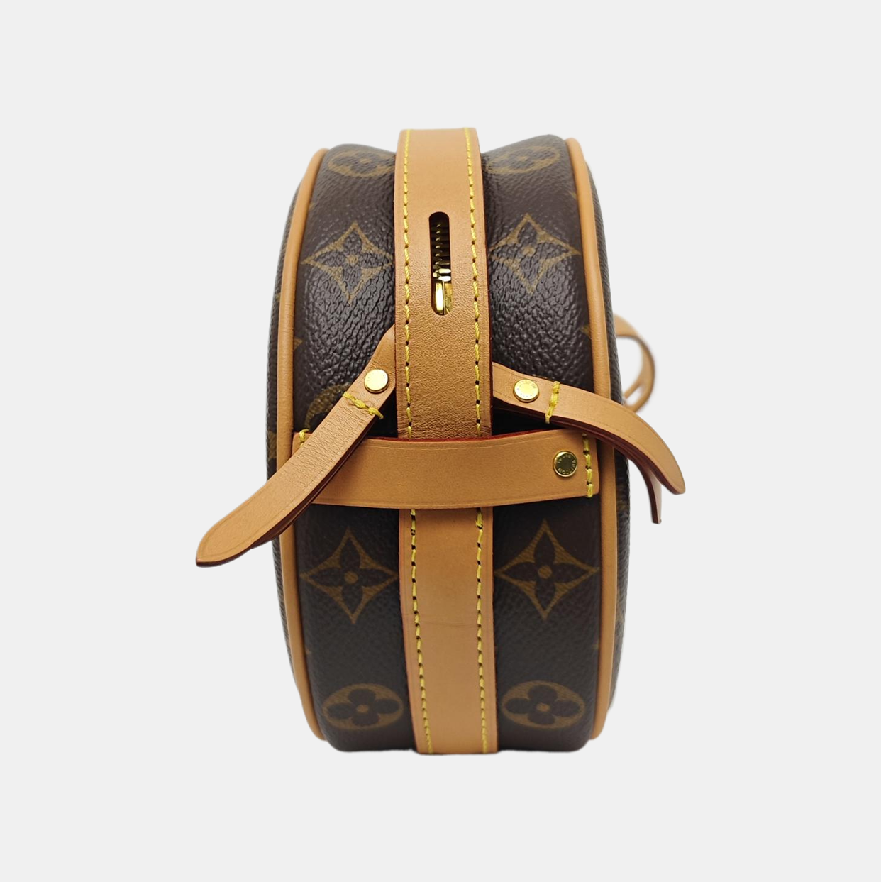 BOITE CHAPEAU PM Monogram Coated Canvas Brown