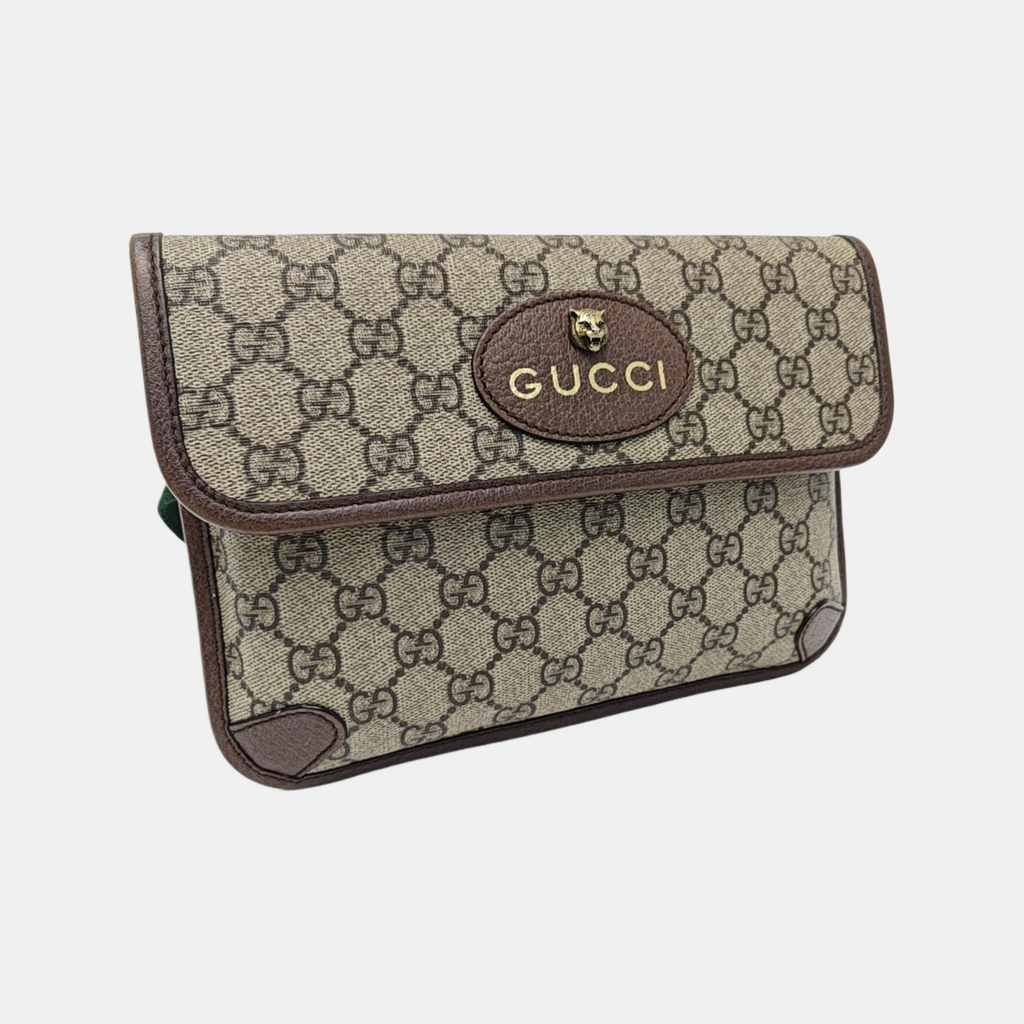 Neo Vintage Monogram Coated Canvas Beige