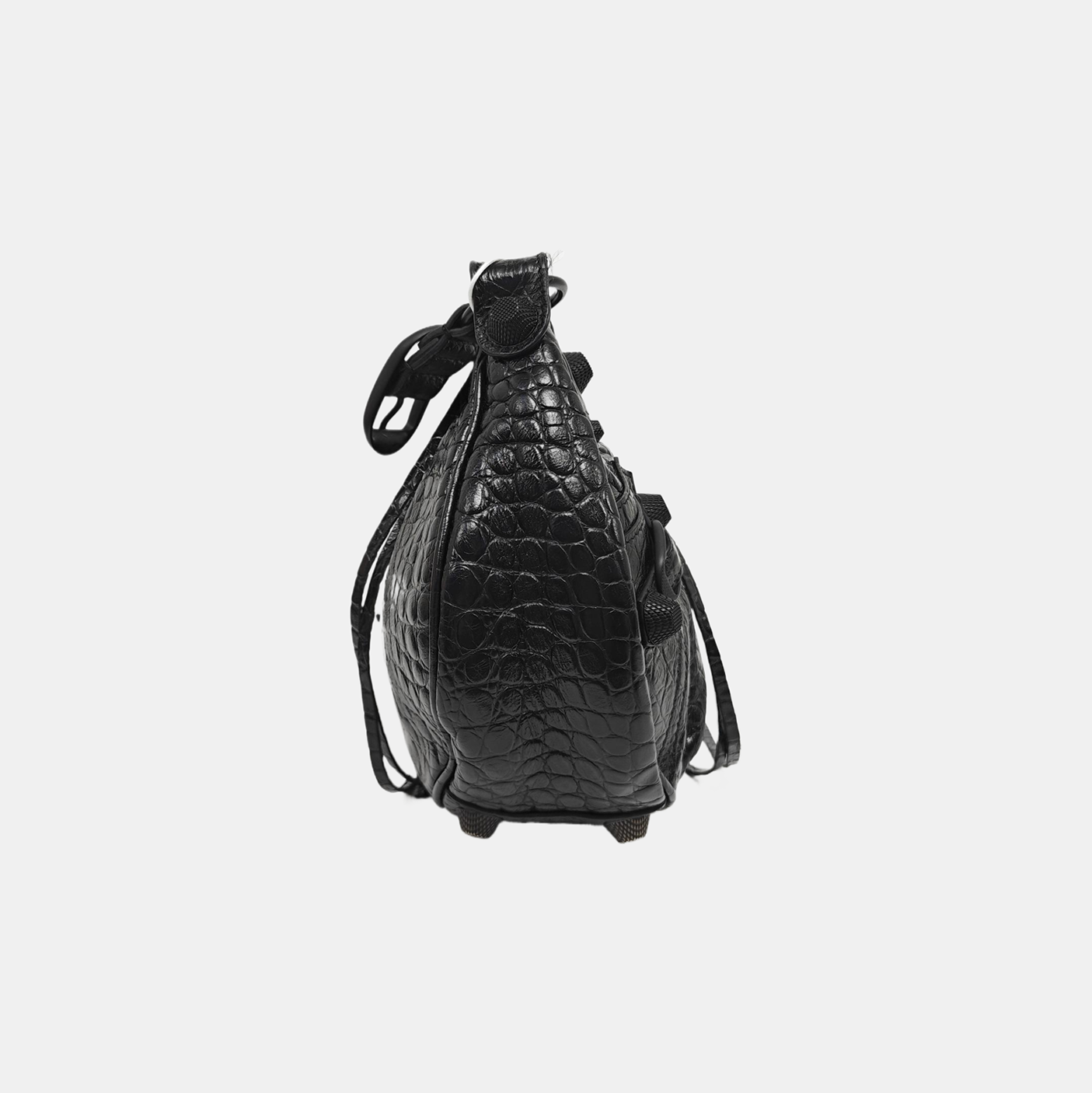 Le Cagole Mini Calfskin Black
