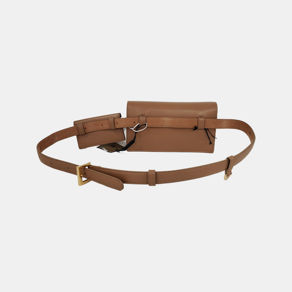 Quilted Calfskin Brown