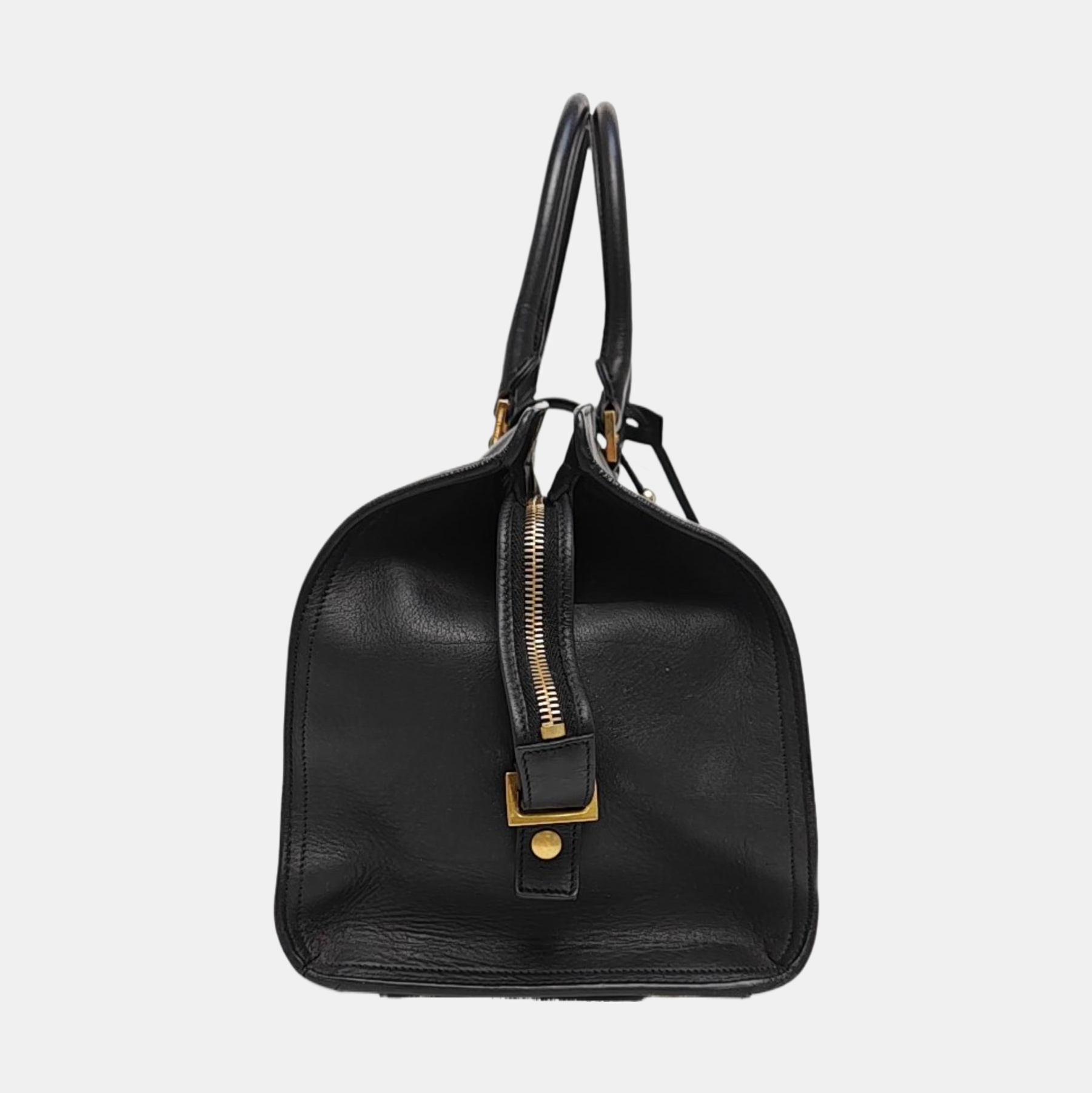 CHYC Y LIGNE Medium Calfskin Black