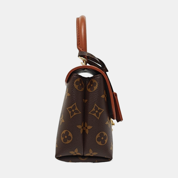 MADELEINE Mini Monogram Coated Canvas Brown