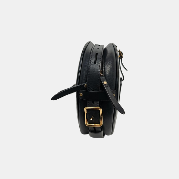 BOITE CHAPEAU MM Patent Leather Black