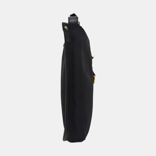 Canvas Shoulder Bag Black