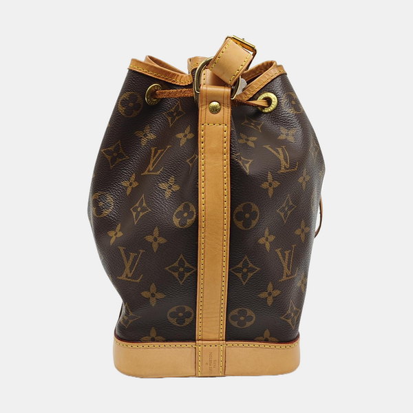 NOÉ BB Monogram Coated Canvas Brown