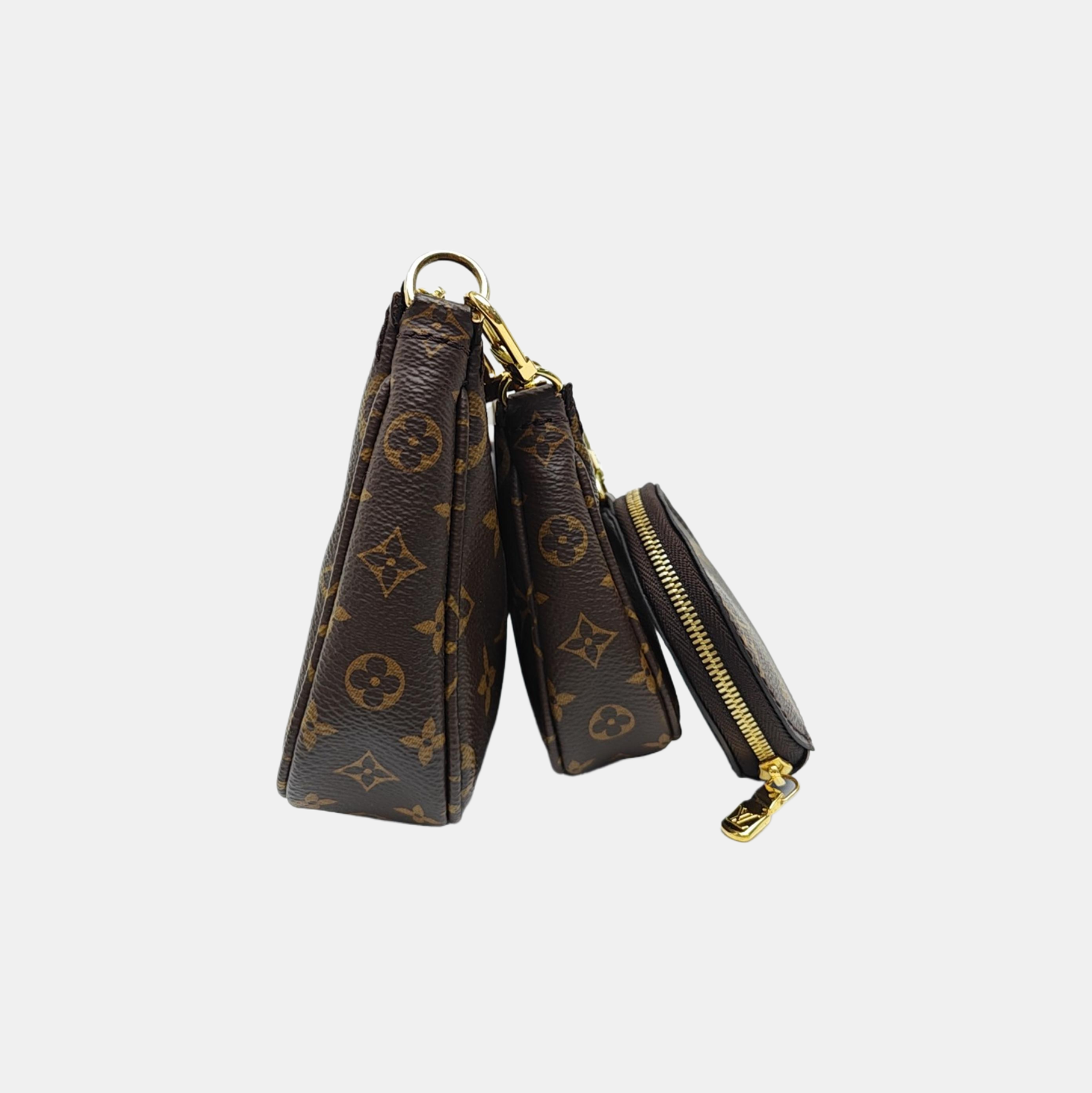 MULTI Monogram Coated Canvas Brown
