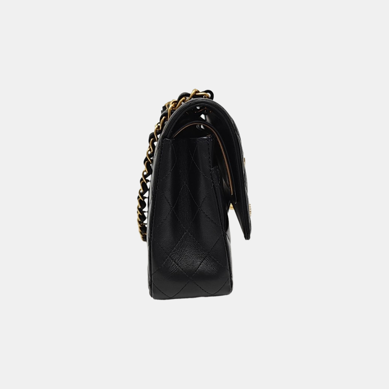 CLASSIC FLAP Small Quilted Lambskin Black
